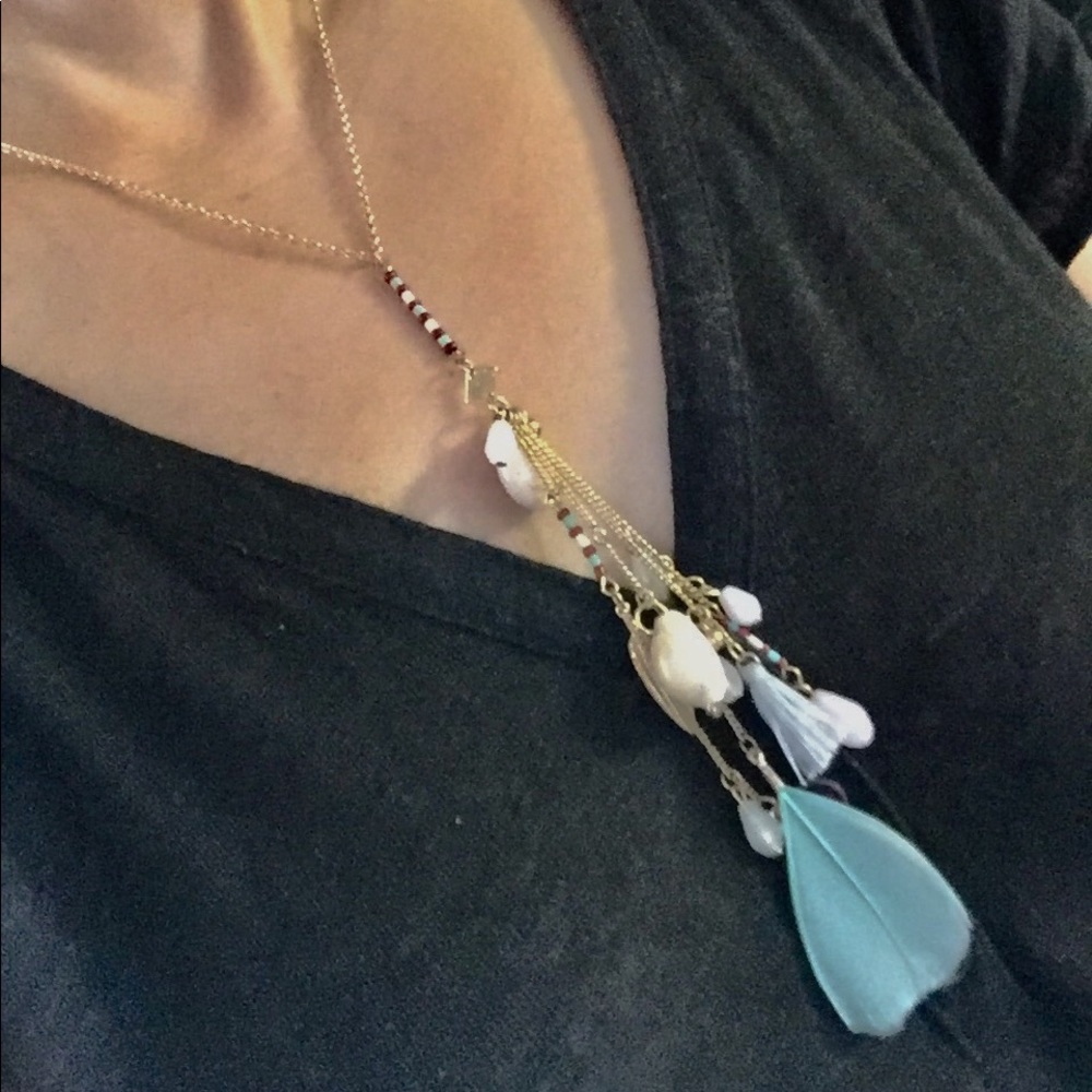 COPY - Heart & Flower Multi Layers Necklace